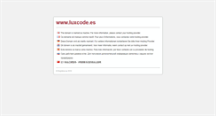 Desktop Screenshot of luxcode.es
