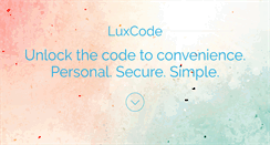 Desktop Screenshot of luxcode.com
